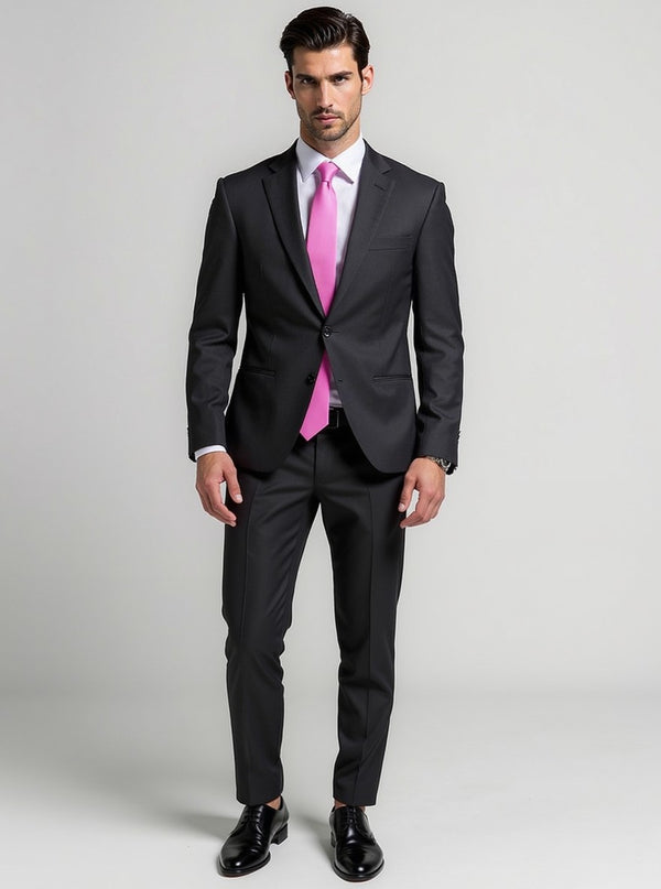 Black Gatsby Regular Fit Suit Jacket
