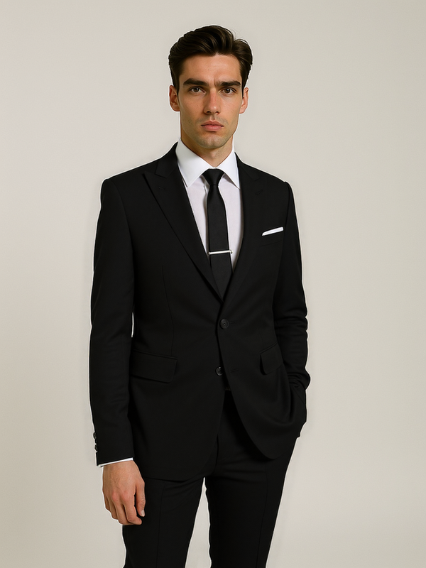 Black Kingsmere Regular Fit Suit Jacket