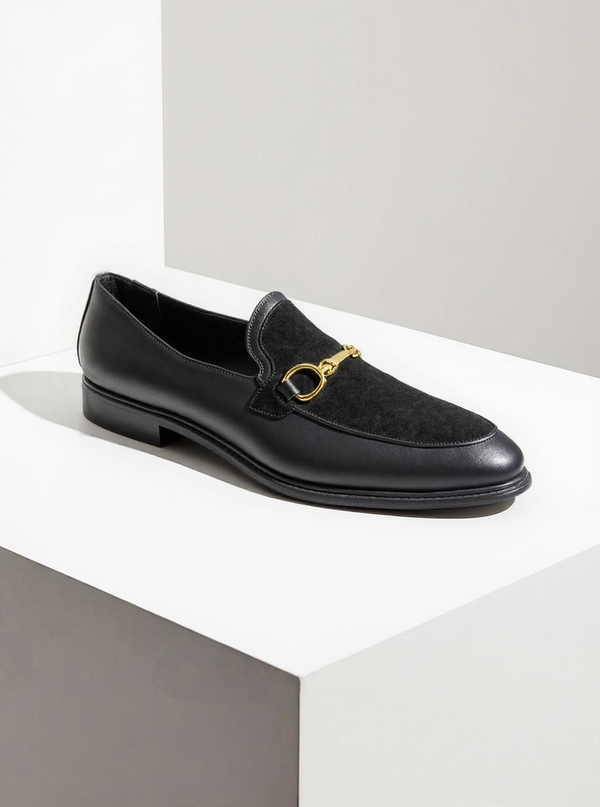 Black Lusso Loafer