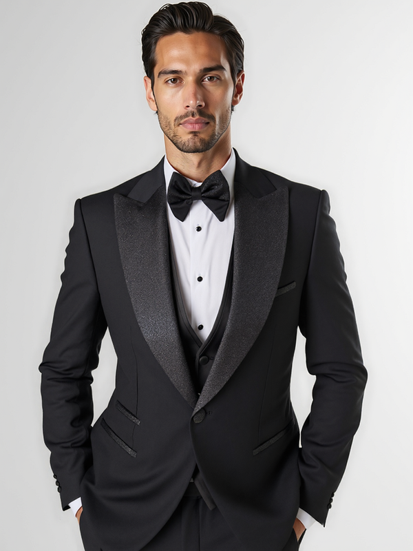 Black Soho Slim Fit Suit Jacket