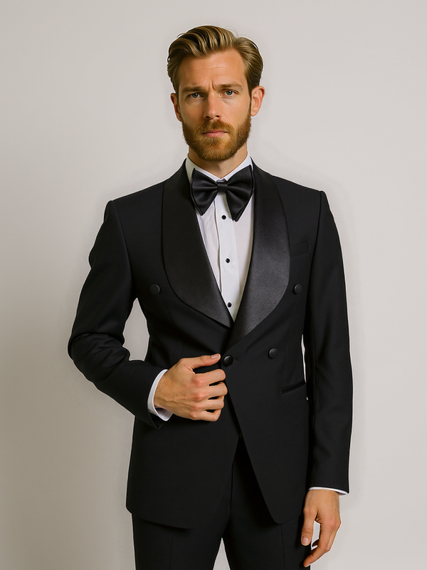 Black Windsor Regular Fit Suit Jacket